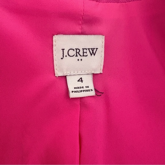 J. Crew Vibrant Pink Blazer - Picture 6 of 9